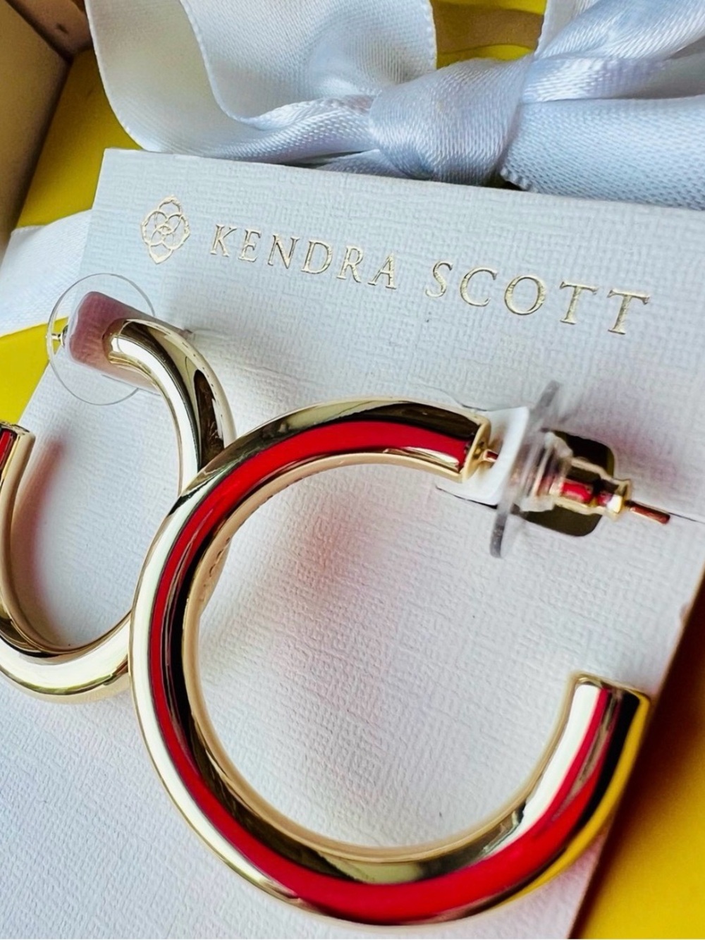 Kendra, Scott, Colette, GOLD HOOPS, Regular Size, Top Rated! NEW with Tags!